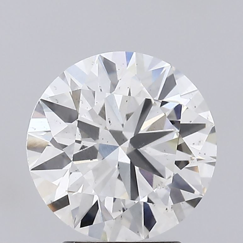2.25 Carat G Color SI1 Clarity Round Shape Lab Gown Diamond